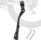 TINGTING Fahrradständer 24-29 Zoll aus Stahl – Robuste und Stabile Fahrradstütze für Mountainbikes, E-Bikes, Gravel Bikes und Rennräder, Universell Montierbar, Perfekt als Fahrrad Zubehör