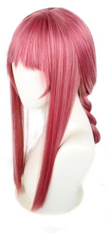 Chainsaws Mans Makimas Anime Cosplay Wig Hair Costume Party Fancy Dress Wigs for Halloween Carnival Costume Party