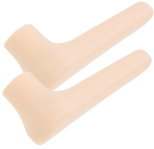Operitacx 2pcs Door Handle Covers Silicone External Door Knob Protector Childproof