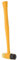SEWACC Portable Dual Head Installation Mallet Lightweight Tapping Hammer for DIY Projects Comfortable Grip Ergonomic Design for Woodworking Home Decor