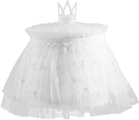 Tofficu Newborn Photography Costume Lace Tutu Skirt Crown for Adorable Photo Shoot Prop for Memorable Moments for Showers Special Occasions