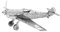 Fascinations MMS118 - Metal Earth 502491 - Messerschmitt BF-109, lasergeschnittener 3D-Konstruktionsbausatz, Modellbausatz, Metall Puzzle, 3D Metall Modell, 1 Metallplatine, ab 14 Jahren
