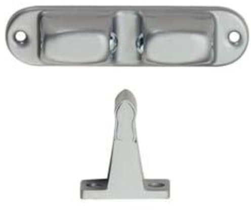 Kws Türfeststeller Zum Anschrauben. | Oberfläche: silberfarbig einbrennlackiert | Wandabstand (mm): 55