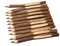 Abcsea 11PCS Holzstifte, Fortschrittlicher Kreativer Original Ökologisch Handgefertigter Holzkugelschreiber