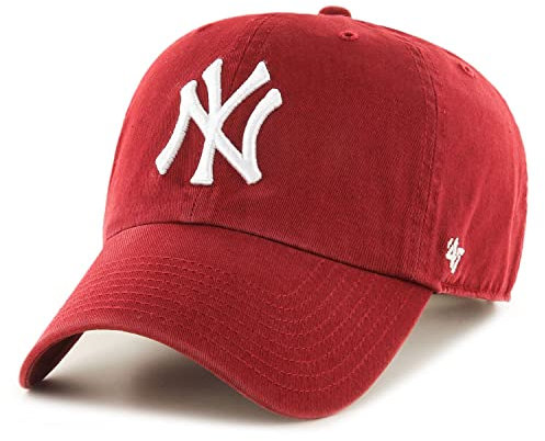 '47 New York Yankees MLB Clean Up Rot Verstellbare Cap One-Size