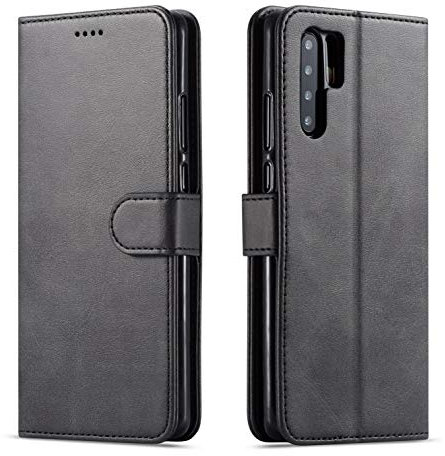 ZTOFERA Wallet Case for HUAWEI P30 Pro,Ultra Slim [Magnetic Closure] Retro Vintage Leather TPU Folio Inner Flip Wallet Stand with [Card Slots] Case Cover for HUAWEI P30 Pro - Black