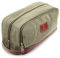 Seemeroad Trousse de Toilette en Toile pour Hommes et Femmes Sac de Toilette Kit de Rasage Cosmétique Organisateur avec Poignée pour Voyage Gym Business et Vacance (Armée Verte, Grande)
