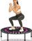 Darchen 200 kg Mini-Trampolin für Erwachsene, kleines Rebounder-Übungstrapolin für Training, Fitness für ruhige und sicher gepolsterte Sprungkraft, 100 cm