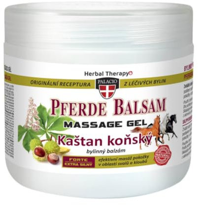 Palacio Pferdebalsam Forte Massagegel - ohne Mineralöl, Silikon, Parabene, Paraffin - 600 ml