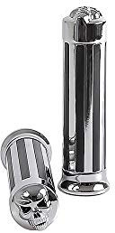 Motorrad Griffe 1 Zoll CNC Aluminium Lenkergriffe CG15 Craftride Chrom
