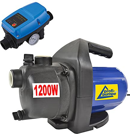 KREISELPUMPE JETPUMPE GARTENPUMPE HAUSWASSERWERK INNO-TEC KLARWASSER PUMPE mit Durchflusswächter