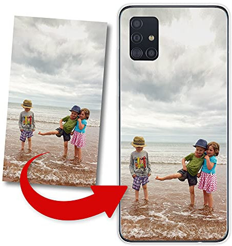 KX-Mobile Hülle für Oppo Find X3 Lite Handyhülle personalisiert mit deinem Wunschmotiv Schutzhülle aus weichem Silikon TPU Softcase