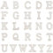 NBEADS 26 Stück AZ Buchstaben Aufnähen, Bling Strass Patch White Pearl Sew On Patch Kleidung Patches Mit ABS Imitation Perlen Für DIY Kleidung Kleid Pflanzenhut Jeans Nähzubehör