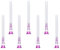 100 Stück x 24G x 1 (0,55mm x 25mm) Edelstahl Abgabe Tube für Nachfüllflüssigkeiten,einzeln verpackt,Nachfüllröhrchen für Industrie,Wissenschaftslabore,Haushalt,Hobby,flüssiges Öl,Klebstoff