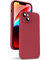 Supdeal Liquid Silicone Case for iPhone 14, [Camera Protection] [Anti Fingerprint] [Wireless Charging] 4 Layer Phone Case Protective Cover, Built-in Microfiber Case Cover, 6.1, Red