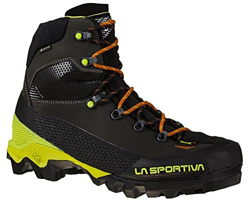 La Sportiva Aequilibrium Lt GTX Carbon/Lime Punch, Stivali da Montagna Uomo, 46.5 EU