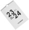 Amosfun Kalender Monatlicher Monatsplaner 2024–2025 Wandplaner 2024–2025 Schulplaner Querformat To-do-listenplaner Memo-planer Wochenplaner Büro An Der Wand Montiert Papier Check-in
