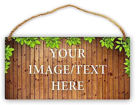 Letreros de madera personalizados, letreros de madera rústicos personalizados, imagen de texto personalizado, letrero familiar, arte de pared, letrero de madera para la calle, oficina, hogar, bar, hom