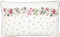 GreenGate Kissenbezug Kissenhülle mit Stickerei Leonora White 30x50 cm Baumwolle