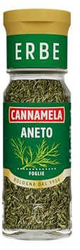 Cannamela - Linea Oro, Aneto in foglie, Confezione da 8g. Ideale per un tocco di gusto ad insalate, uova, molluschi e patate