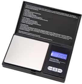Janjunsi Balance de Precision Mini 500g/0.01g Balance Gramme Petite avec Écran LCD,Cuisine en Acier Inoxydablepour Café Herbes Bijoux Pierres Précieuses