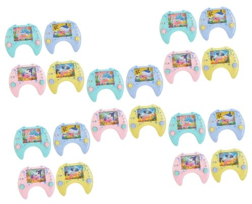 HEMOTON 20 STK Ringspielmaschine Retro-spielkonsole Fish Ring Toss Wasserspiele Wasserring-Spiel Tragbares Wasserspiel Spielzeug Für Den Strand Lernspielzeug Abs Handlich Kind Geschenk