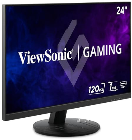 ViewSonic VX2416A 24 Gaming Monitor with FreeSync 1080p 1ms 100Hz IPS