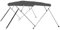Faroom Toldo Bimini de 4 Arcos, Toldo para Barcos, Bimini para Barcos, Protección contra el Sol y la Lluvia, Accesorios Náuticos, Medidas 243 x 196 x 137 cm Antracita