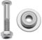 Create idea 1 Set Tile Cutting Wheel Metal Alloy 22x6x10.5mm 40000M Spare Cutting Wheel with Bolt and Lock Nut Compatible with ISHII Big Clinker Old Style