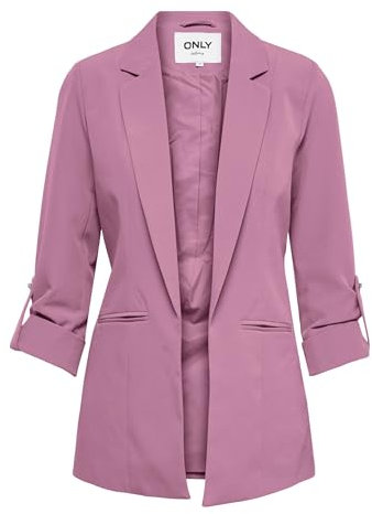 ONLY Damen Onlkayle-Orleen 3/4 Blazer TLR Noos, Heather Rose, 42