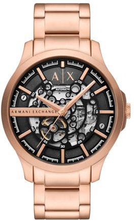 Armani Exchange Men's Analog Automatic Watch with Stainless Steel Strap AX2456