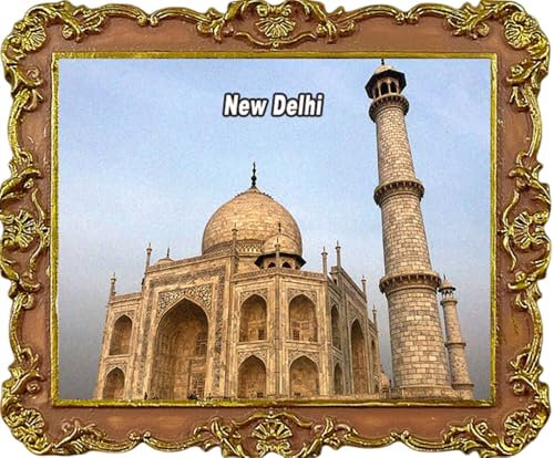 Kühlschrankmagnet, Motiv: New Delhi Indien, Tourismus, Souvenir, Kühlschrankdekoration, Magnet