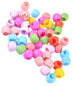 Healeved 50 Pièces Pinces à Cheveux Pour Enfants Petites Barrettes Clips Charmes De Dreadlocks Bagues De Bijoux De Cheveux Mini Pince à Cheveux Pinces à Cheveux Pince à Mâchoires