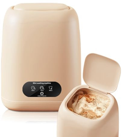 Mini lavatrice pieghevole, 9 l, portatile da campeggio, mini asciugatrici, piccola lavatrice, per vestiti da bambino, biancheria intima, campeggio, camper, regali, viaggi