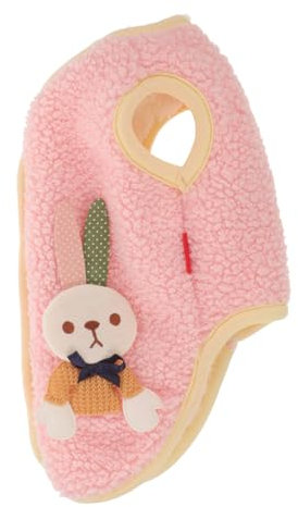 BUGUUYO Cat Clothes Warm Bunny Pattern Pet Coat Für Katzen Und Hunde Atmungsaktive Und Bequeme Kleidung Für Täglichen Gebrauch Und Besondere Anlässe Sanftem
