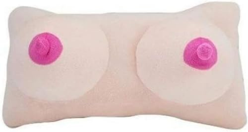MMIAOO Lustiges Wurfkissen Brüste Brüste Kissen Kissen Brüste Kissen für Paare Valentinstag Geburtstag Geschenk Home Decor
