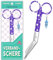 Nurse is Love Ciseaux infirmier, Ciseaux pour Bandage Medical | Lames Aiguisées a Bout Rond Idéal pour Coupe Pansement Compressif | Infirmiere Accessoires | Motifs exclusifs et Uniques
