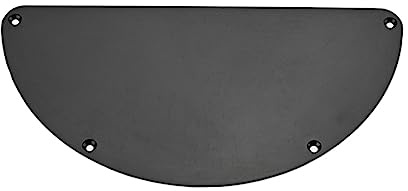 Professional Electric Guitar Bass Back Cover Bass Cavity Plate Pickguard Accessory Black Good For Playing Brass Back Plates Cavity Cover Guitar Cavity Plate Guitar Cavity Cover Back