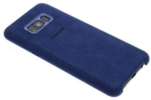 Samsung Original S8 Plus Alcantara Back Phone Case Cover - Blue
