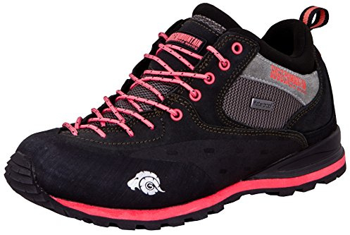 GUGGEN Mountain PT022 Damen Wanderschuhe Trekkingschuhe Outdoorschuhe Wanderstiefel Walkingschuhe wasserdicht mit Membran und Wildleder