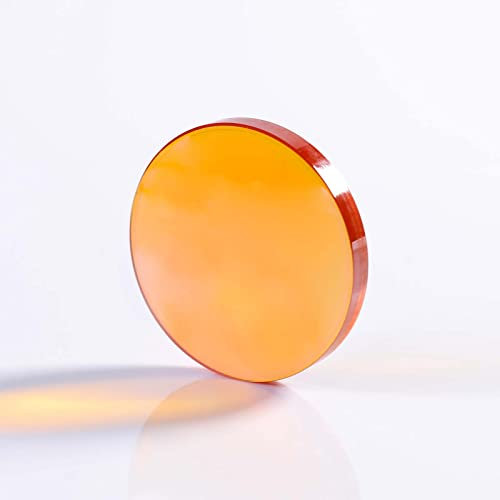 MCWlaser 18mm CO2 Laser Lens, PVD ZnSe Focus Lens for CO2 10600nm 10.6um Laser Engraver/Cutter Dia:18mm FL: 2 inch or 50.8mm