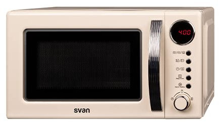 Svan SVMW730RC Microondas Eléctrico Libre Instalación Retro Crema