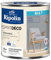 RIPOLIN - Peinture Intérieure Multi-Supports – Murs, Boiseries & Radiateurs – Ultra Couvrante – Lessivable – Application Facile – Ecolabel - Aspect Mat - 0,5L - Gris Galet