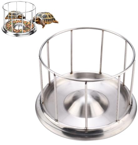 Haokaini Reptile Feeding Bowl Durable Reptile Rock Food and Water Dish Feeder Bowl Tortoise Water Dish Water Bowl Food Dispenser for Tortoise Spider Lizard