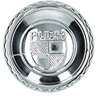 Tankdeckel mit Puchprägung, chrom, für Puch Monza, Ranger, X50-4, 250 MCH, SG