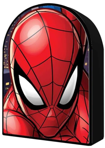 PRIME 3D | Marvel - Spider-Man | 3D Lenticular Jigsaw Puzzle in a Shaped Collectible Tin | 31cm x 46cm - 300 pcs | Games & Puzzles | Ages 6+