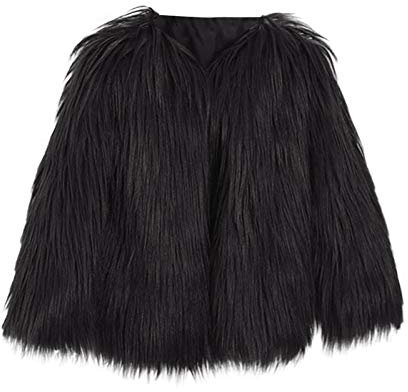 HHMY Pelzjacke MäDchen: Fellmantel MäDchen Winterjacke Kunstpelz Jacke Babyjacke Winter Mantel Warm Jacke Mit Kapuze Wollmantel-Kapuzenjacke-Wintermantel-Outdoorjacke-Felljacke-Pelzmantel