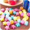20pcs Star Shaped Ice Cubes Plastic Reusable Multicolour Ice Cube Picnic Keep Drink Cool Physical Cooling Bar Tool