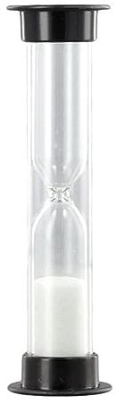 Sanduhr aus Kunststoff, Sanduhr, 30 Sekunden, 1 Min., 2 Minuten, 3 Minuten, 5 Minuten, 10 Minuten, Sandglas für die Küche