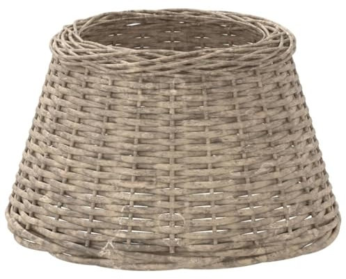 vidaXL Abat-jour marron Ø50x30 cm osier, abat-jour de lampe de table, abat-jour de lampe suspendue, abat-jour marron, abat-jour de lampe de chevet